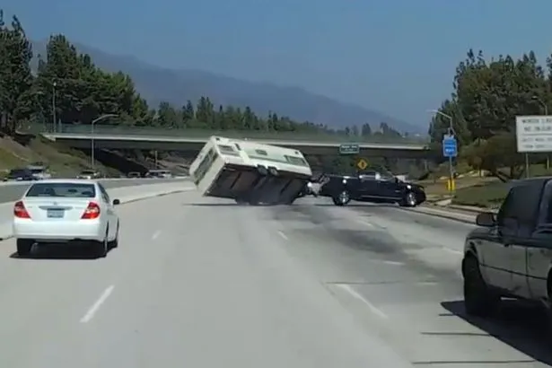 Insurance caravan damage highway